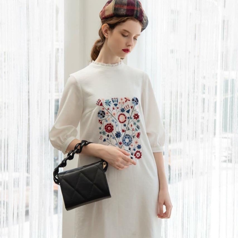 ⛔️SOLD⛔️. 🌸🌼Embroidered dress 👗